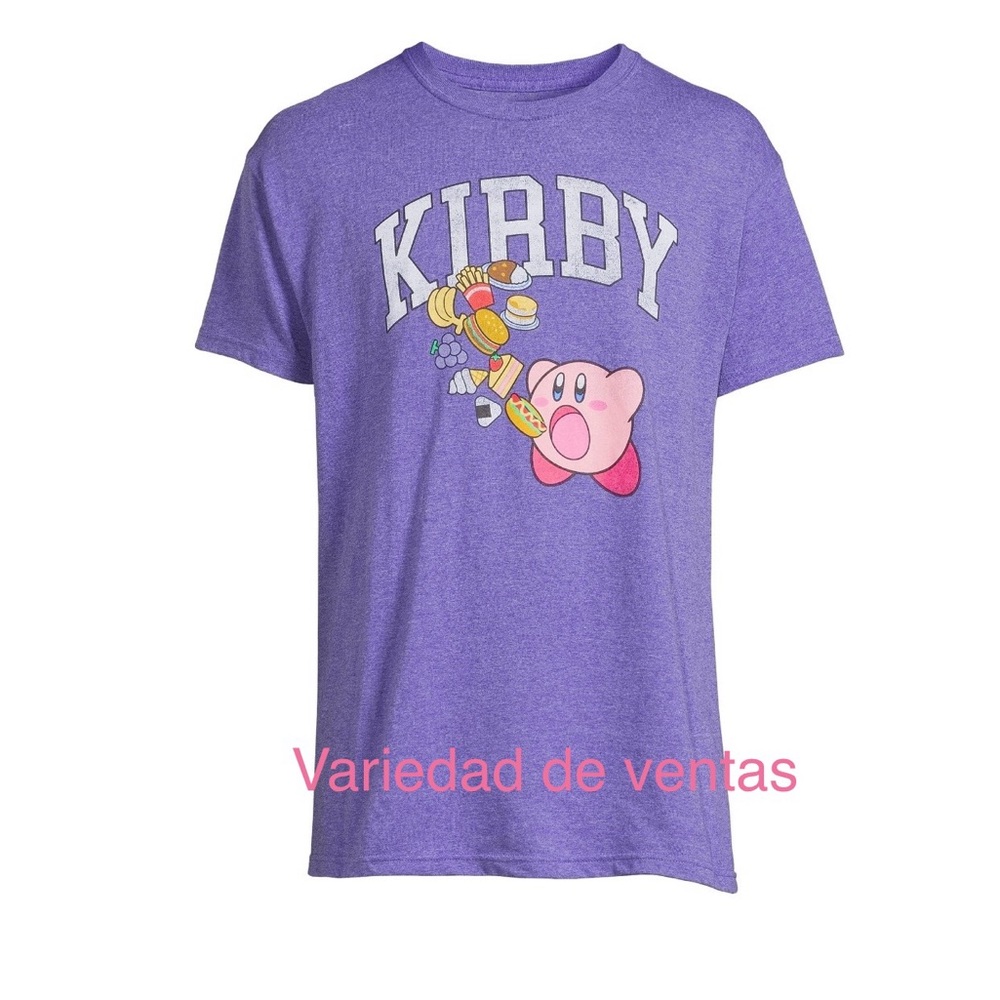 Kirby Nintendo Men's Graphic Tee, Size L(42-44)